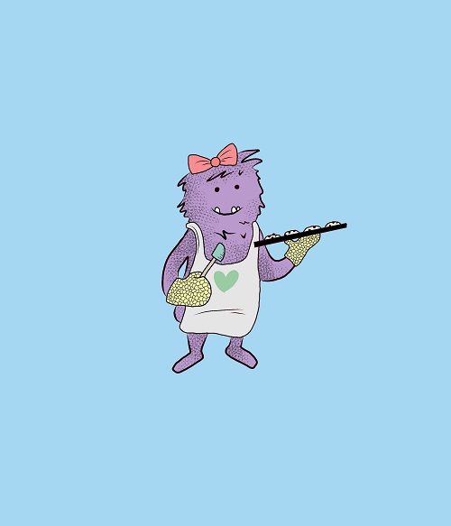 monsters - see julie bake 500